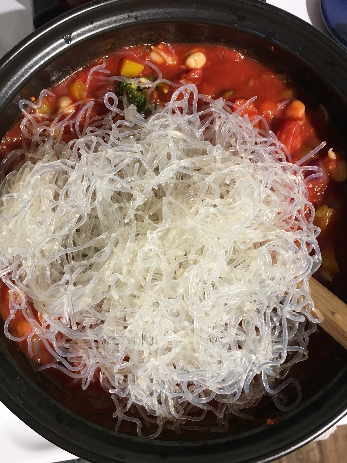 Vegetarian Spaghetti Featuring Kelp Noodles